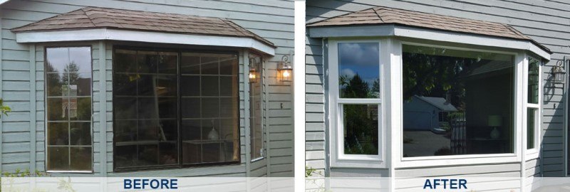 Energy efficient windows can save $500 per year in power bills1, plus they have a nice modern look.